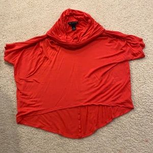 Women’s loose poncho style top